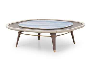 MELTING LIGHT - Square coffee table by Turri
