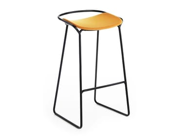MONK - High upholstered stool by Prostoria
