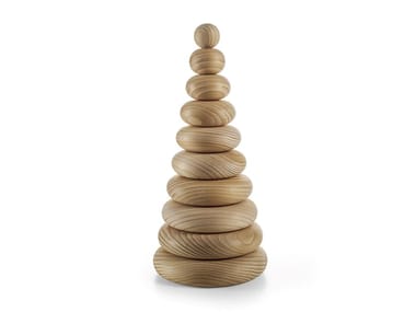 XMAS_DLO - Christmas cedarwood decorative object by Riva 1920