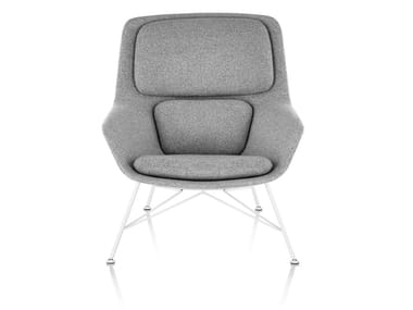 STRIAD - Fabric armchair by Herman Miller