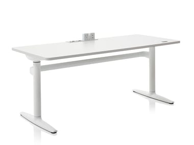 ATLAS OFFICE LANDSCAPE - Height-adjustable office desk by Herman Miller