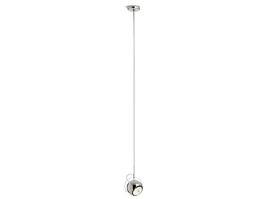 BELUGA STEEL - Metal pendant lamp by Fabbian
