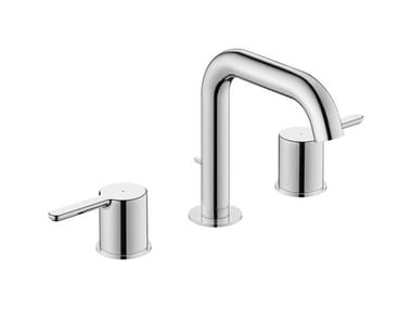 C.1 - Washbasin mixer with pop up waste with individual rosettes by Duravit