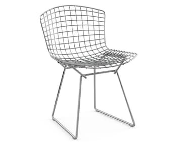 Bertoia Side Chair - Steel Chair