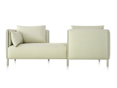COLOURFORM T?TE-?-T?TE - 2 seater fabric sofa by Herman Miller