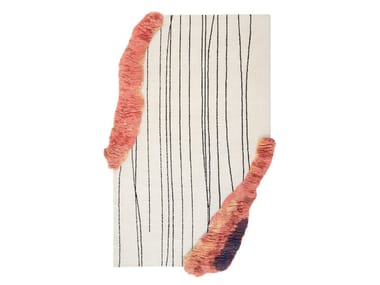 MEMORIAE - Handmade rectangular Himalayan Wool rug by CC-Tapis