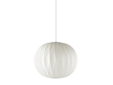 NELSON BALL CRISSCROSS BUBBLE - Polymer pendant lamp by Herman Miller
