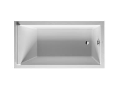 STARCK - Rectangular acrylic bathtub by Duravit