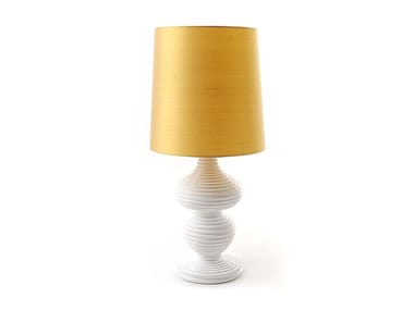 UNION - Handmade mahogany table lamp by Boca do Lobo