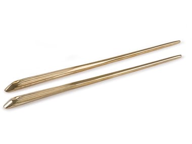 QUASAR - Set of 2 brass chopstick