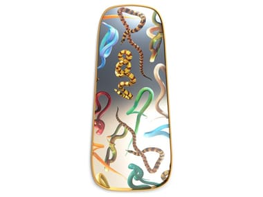 SNAKES - Framed wall-mounted mirror