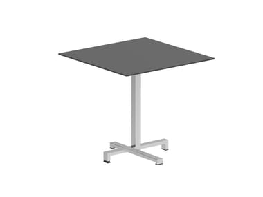 TABOELA - Folding ceramic garden table with 4-star base by Royal Botania