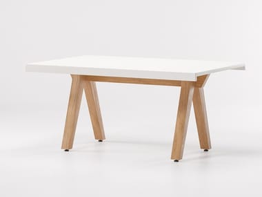 VIEQUES - Rectangular aluminium table by Kettal