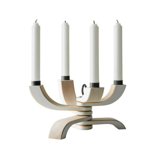 Design House Stockholm Nordic Light 4-Arms Candlestick White