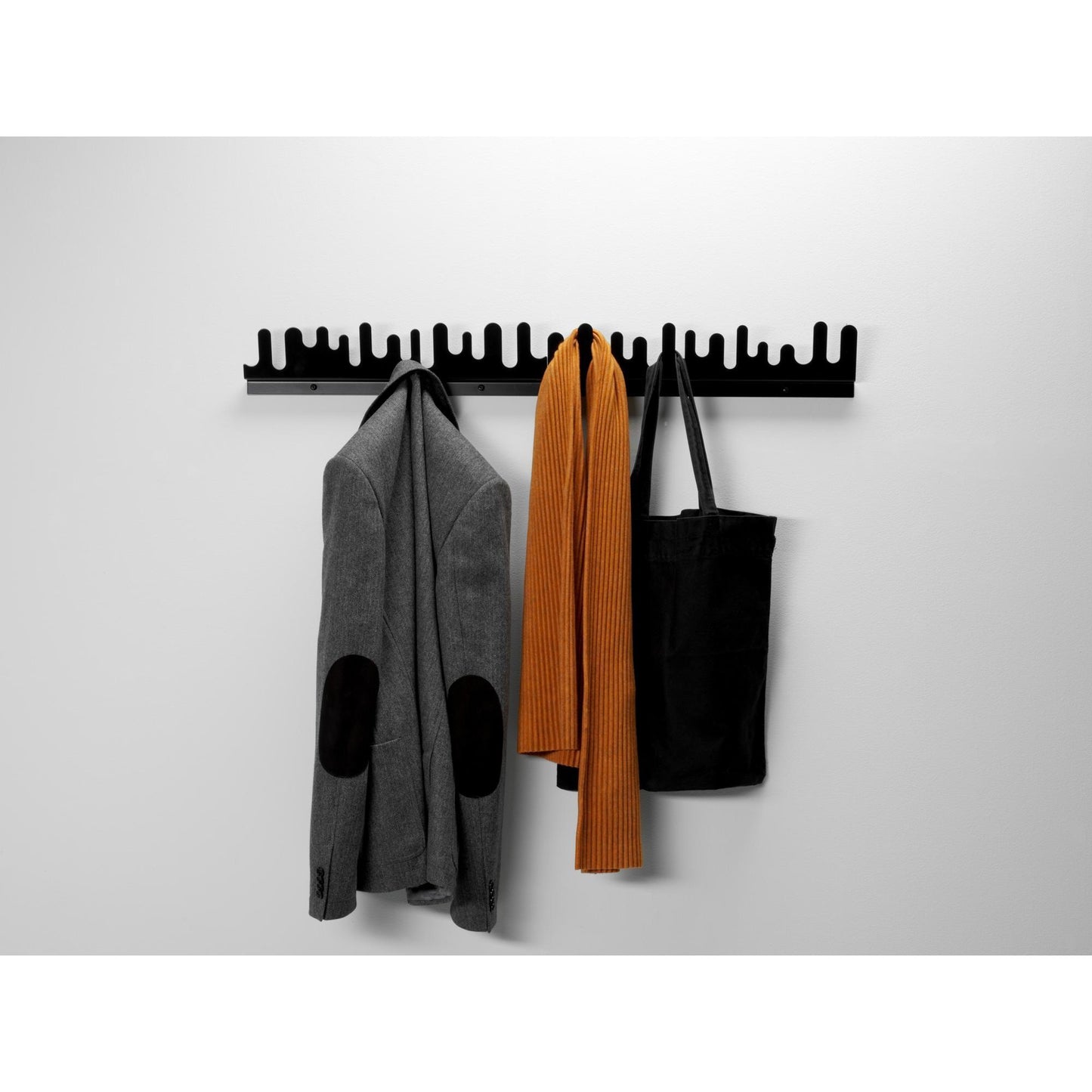 Design House Stockholm Wave Coat Rack Black