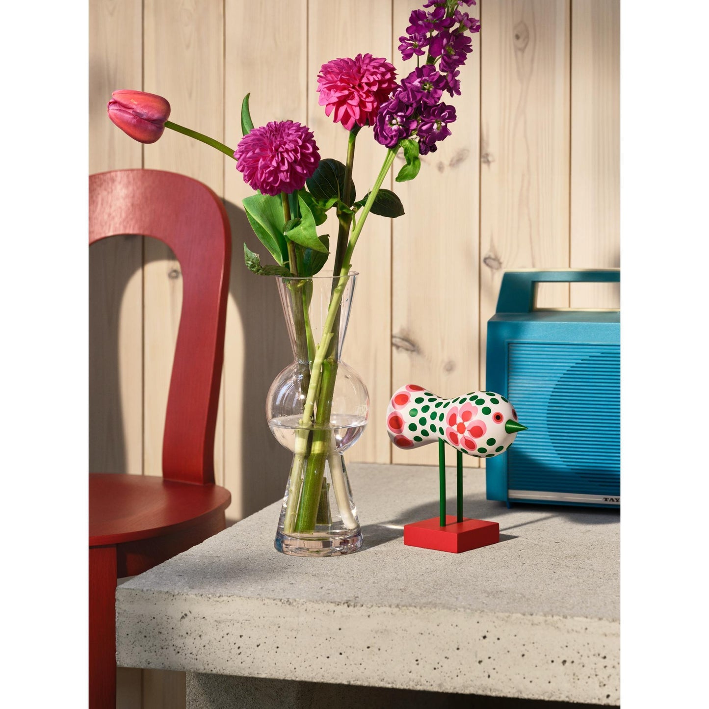 Design House Stockholm Birds 1967 Decorative Accessories Bird 6/Multi-coloured