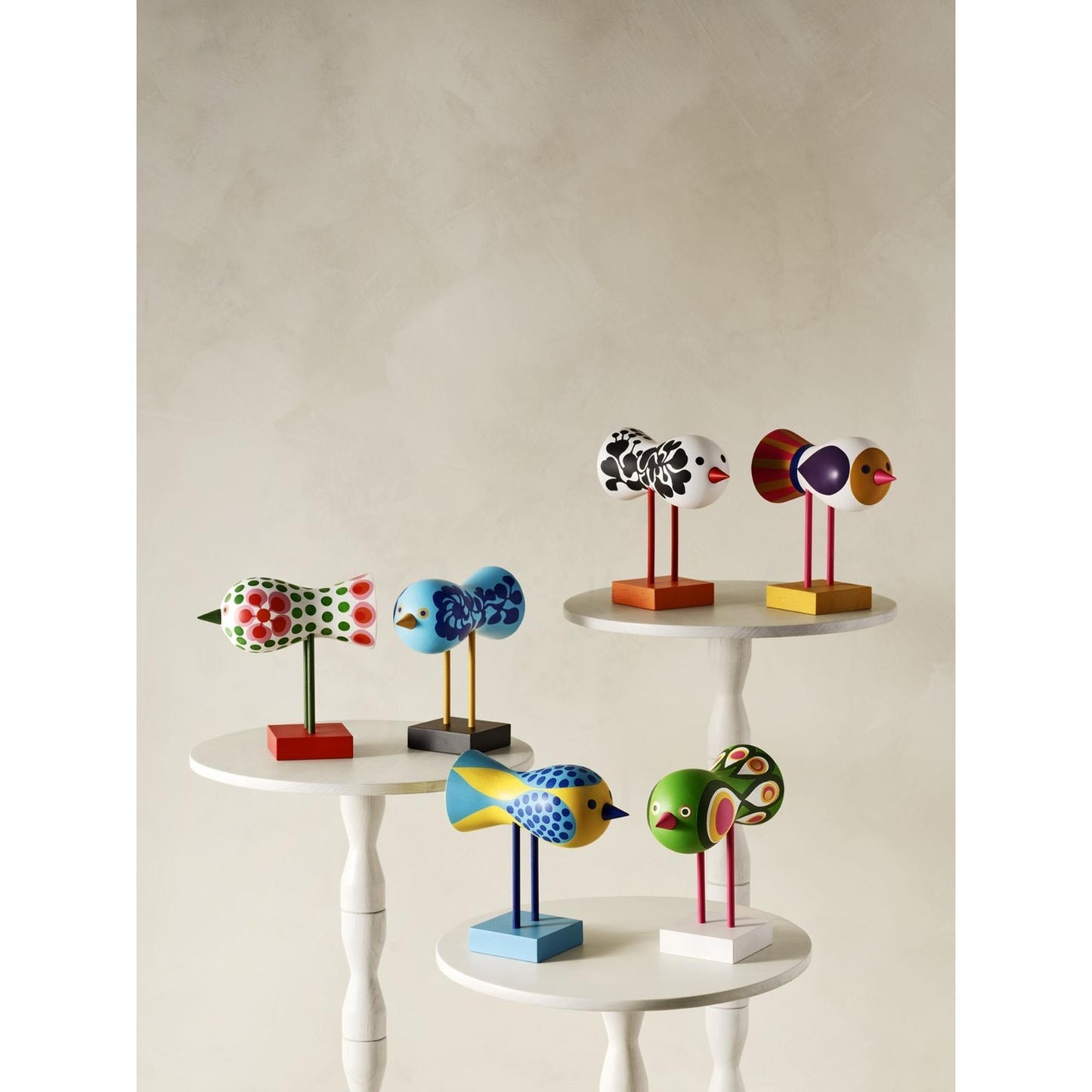 Design House Stockholm Birds 1967 Decorative Accessories Bird 4/Multi-coloured
