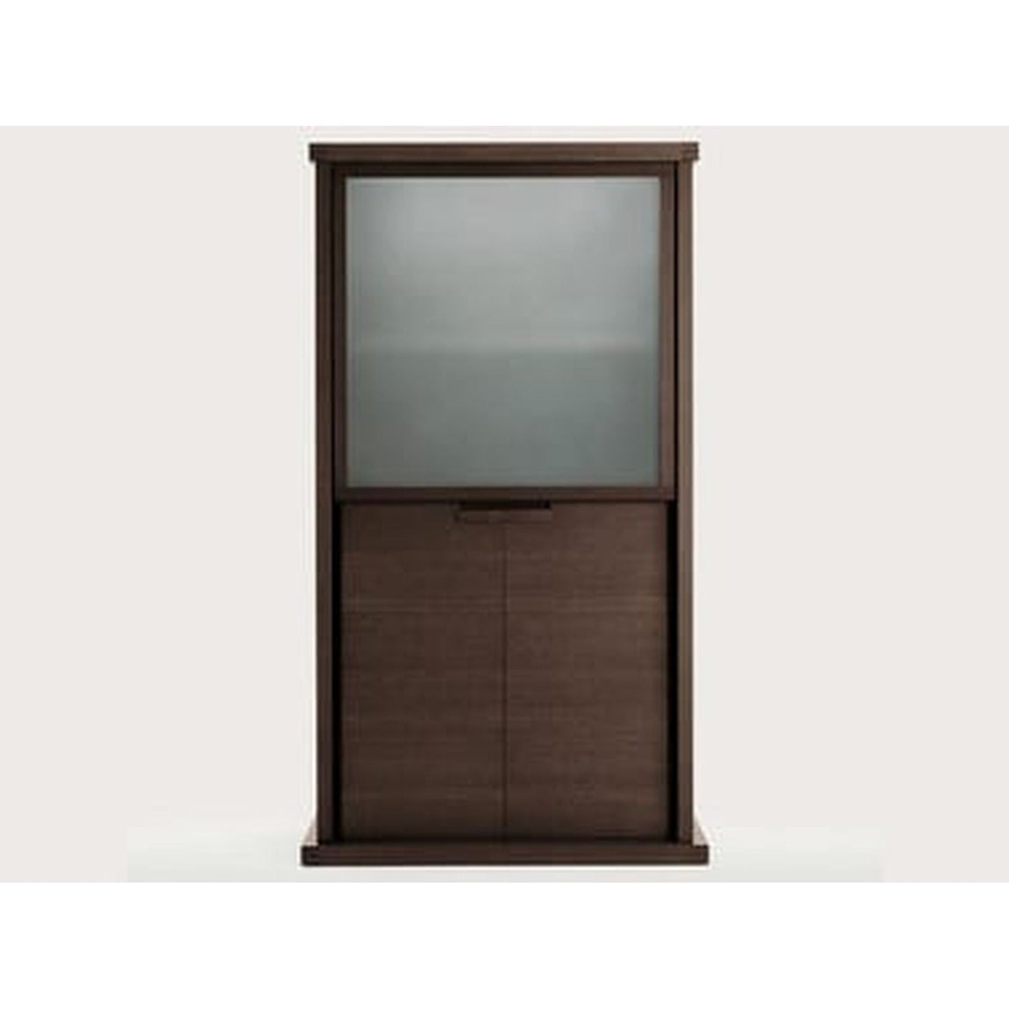 INCIPIT - Wood and Glass Display Cabinet