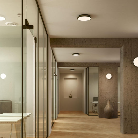 Edgeform Plafon 30 Ceiling Lamp Black/Brass