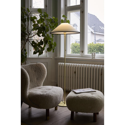 Edgeform Tafta Floor Lamp Ø52 Black/Off-White