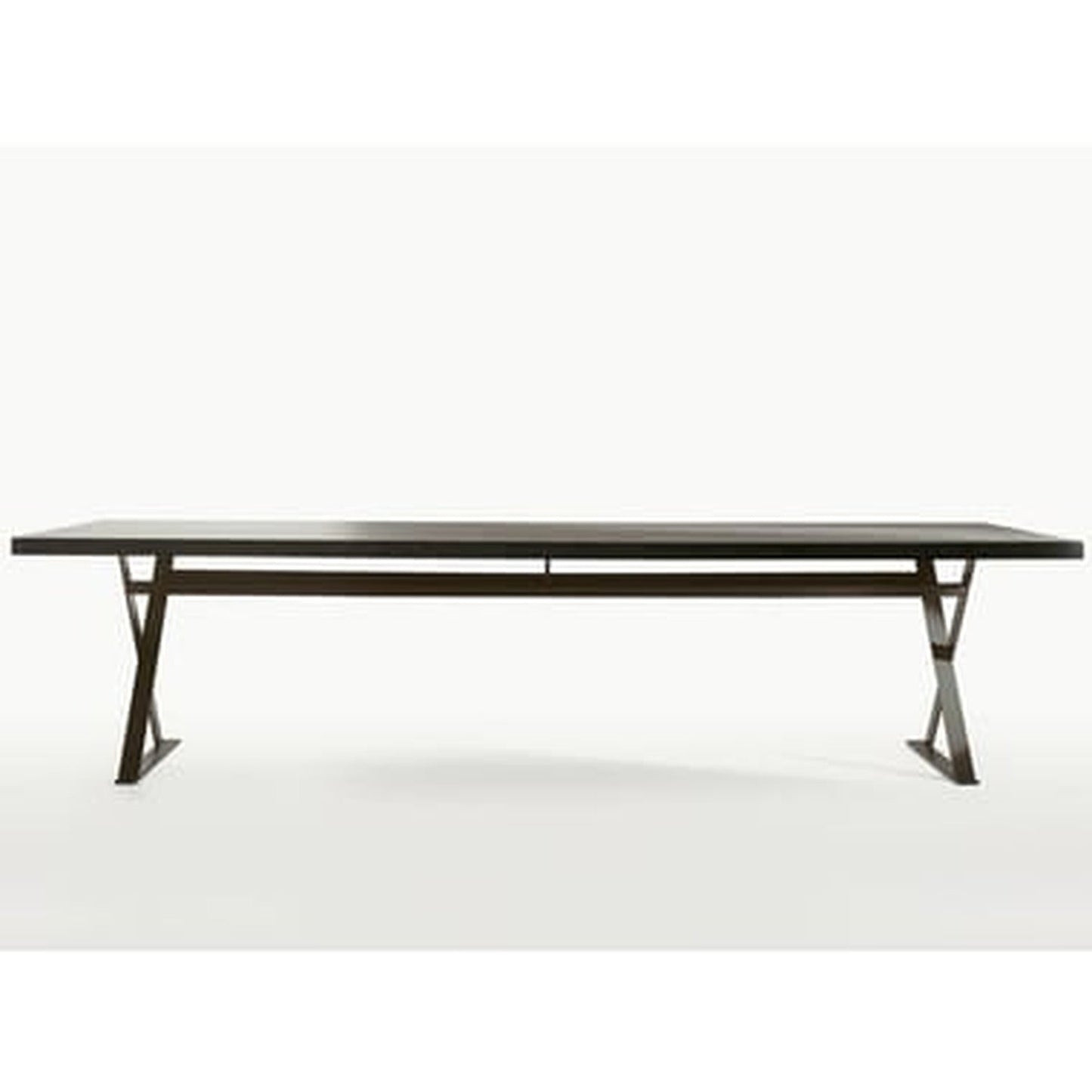 MAX - Rectangular Steel and Wood Table