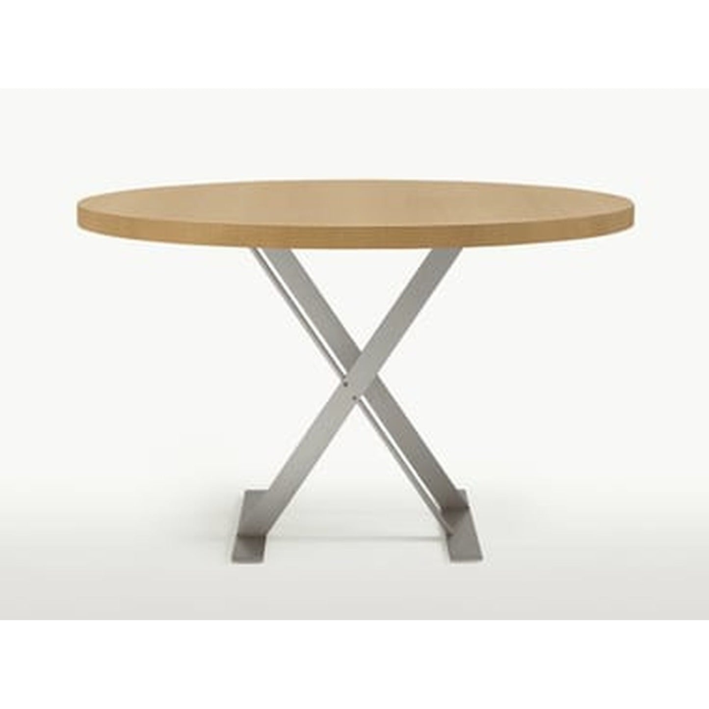 MAX - Round Steel and Wood Table