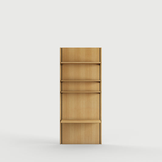 Panel System 1B - Oak Dark Oil