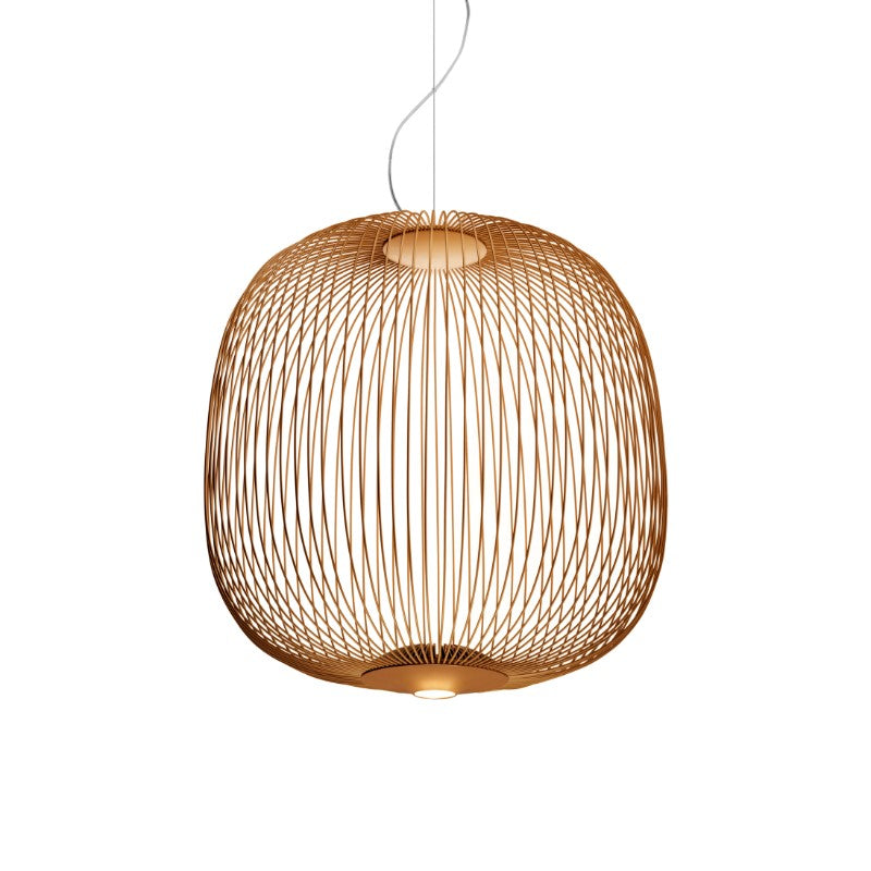 SPOKES 2 - LED epoxy paint steel pendant lamp