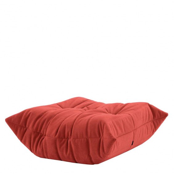 TOGO FOOTSTOOL - Upholstered rectangular pouf
