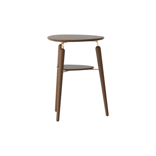 My Spot Side Table by UMAGE #Dark Oak/ Brass