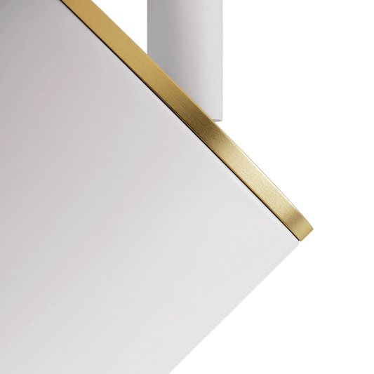 Edgeform Edgespot Double 65 Spot White/Brass