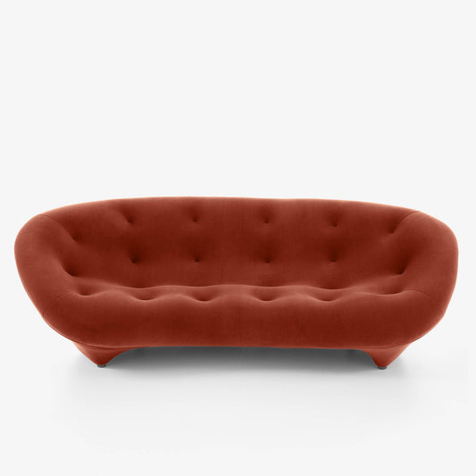 Ligne Roset Ploum Large High Back Sofa: Asymmetrical Lounge Created by the Bouroullec Brothers' Research on 'Seating Freedom'
