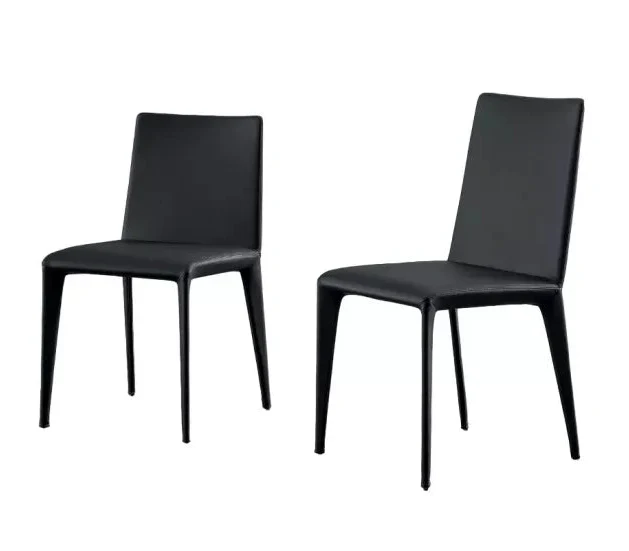 Bonaldo 'FILLY' Upholstered Chair: Italian Dining Silhouette Created by Light Planes and Slim Base