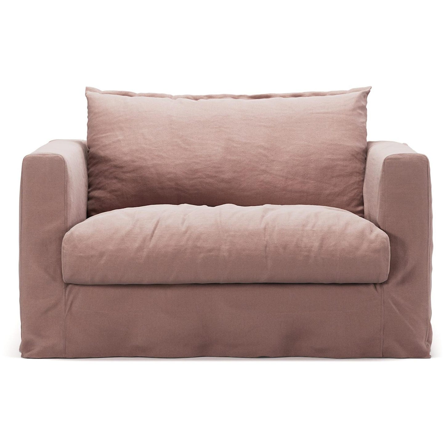 Decotique Le Grand Air Nou Loveseat Armchair Tender Blush