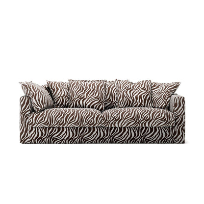 Decotique Le Grand Air 3-Seater Sofa Zebra/Brown/White