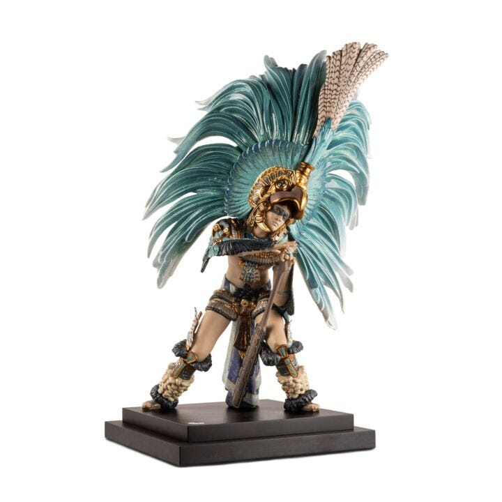 Aztec dance Sculpture by Lladró