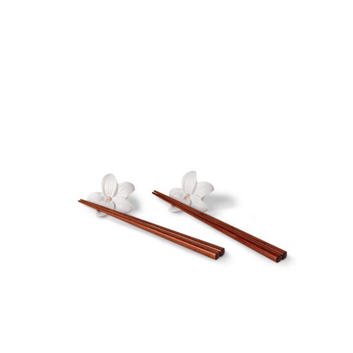 Lilium chopsticks set by Lladró