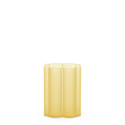 Okra Vase Low by Kartell #Yellow