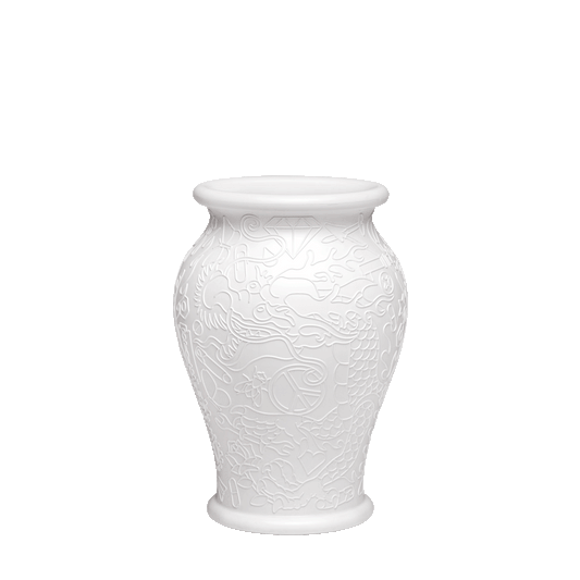 Ming Stool and Sidetable Lamp with Rechargeable Led by Qeeboo