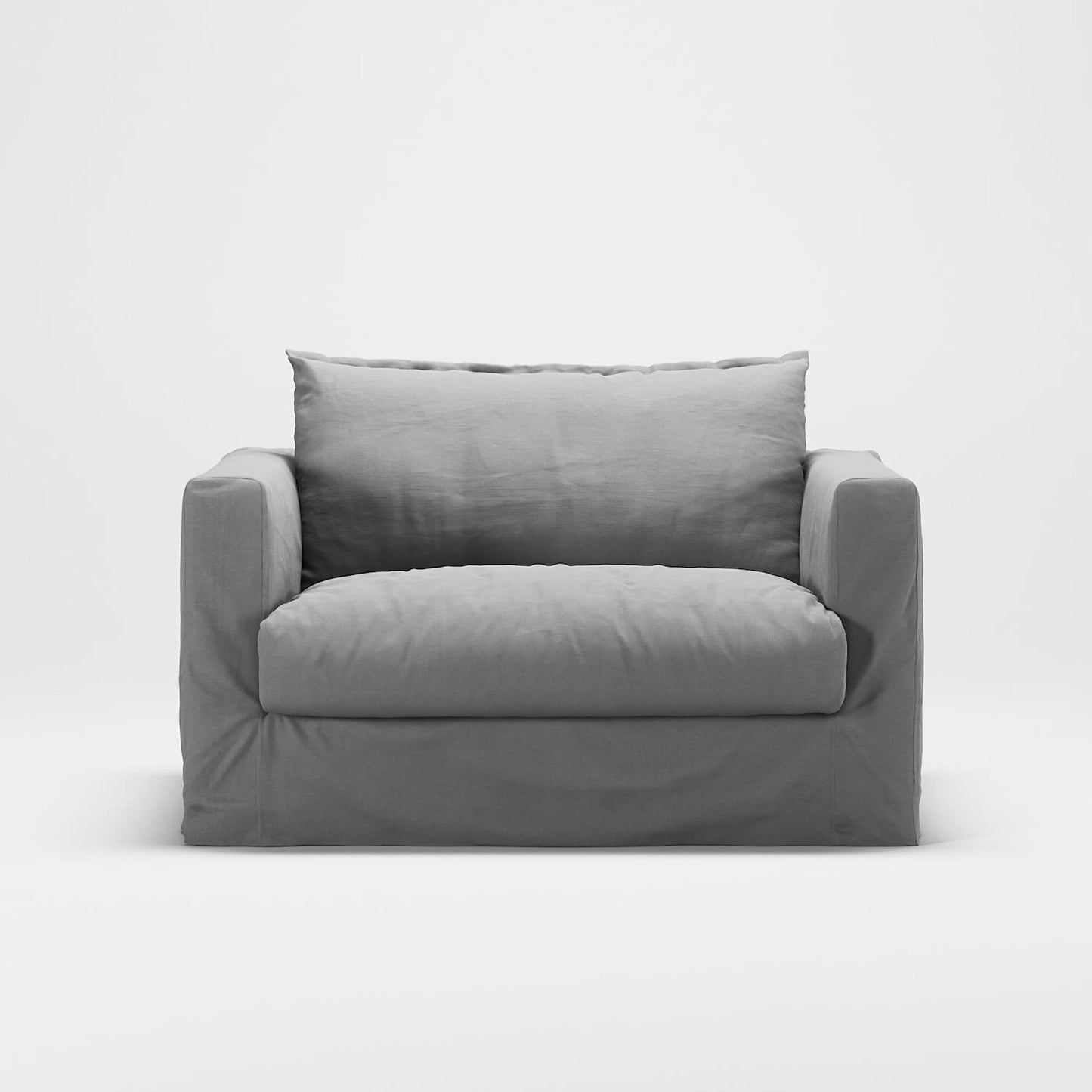 Decotique Le Grand Air Nou Loveseat Armchair Light Grey