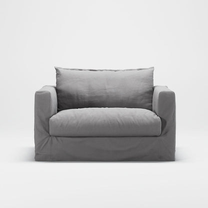 Decotique Le Grand Air Nou Loveseat Armchair Light Grey