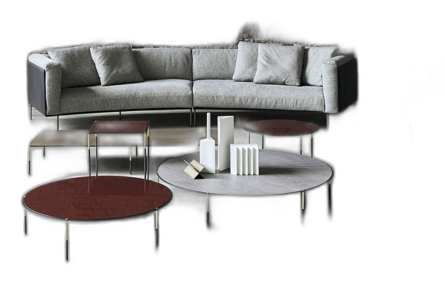 ERA TABLE - Round HPL coffee table