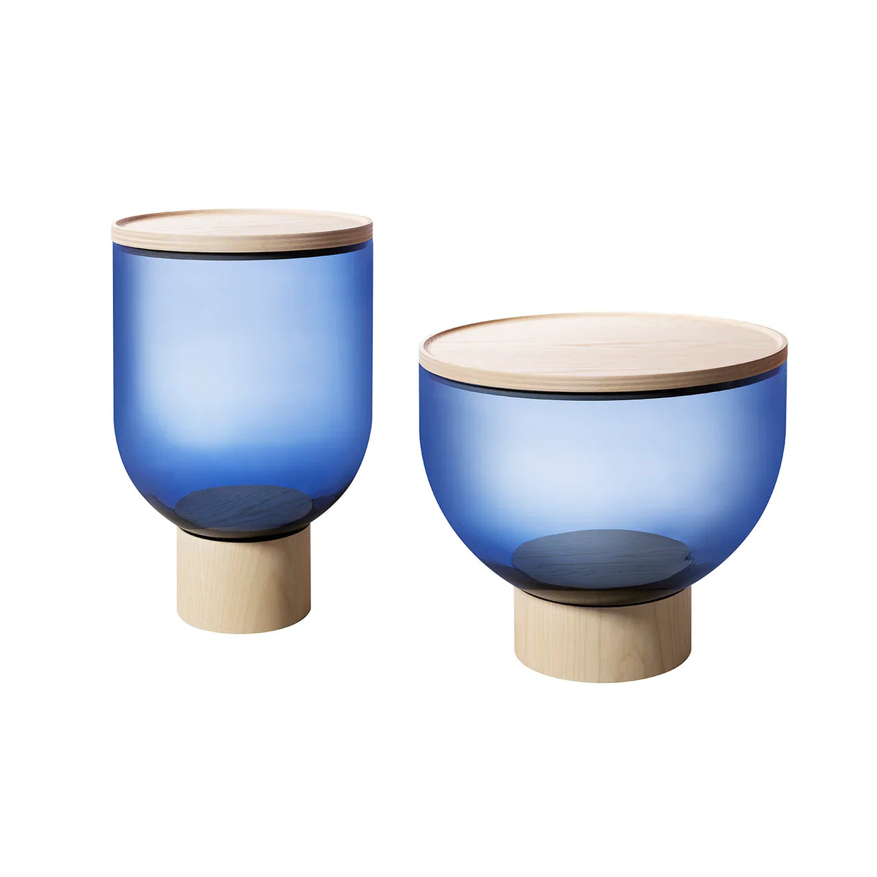 Mastea - Round Murano Glass Coffee Table by Miniforms