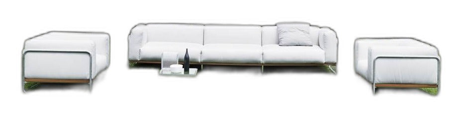 FILO Outdoor - 4 seater sofa with removable cover