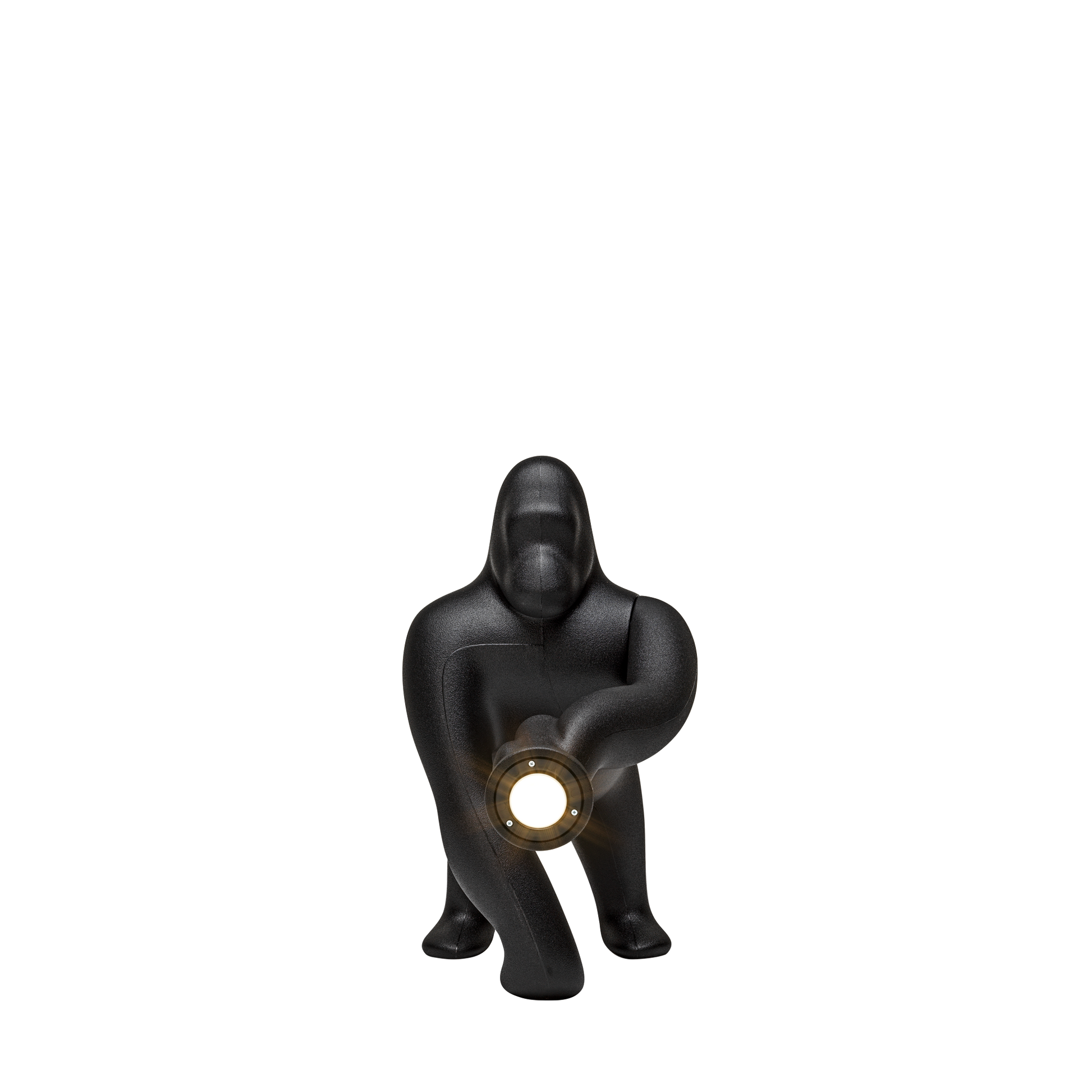 Kong Xs table / floor lamp by Qeeboo #Black