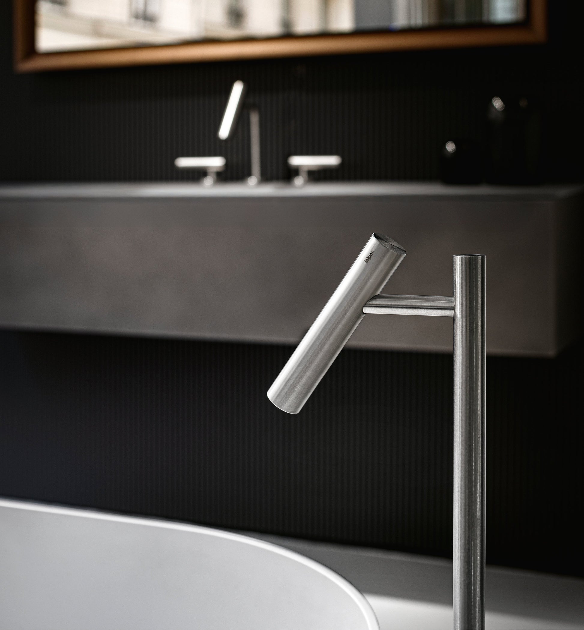 CILINDRO - 3 hole countertop washbasin tap by Falper