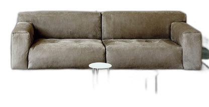 SOFTWALL - Double bed with upholstered headboard