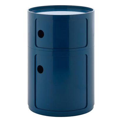 Componibili Big storage unit, 2 modules, blue
