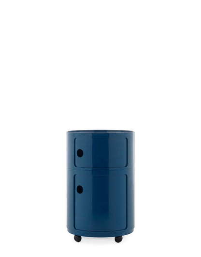 Componibili Big storage unit, 2 modules, blue