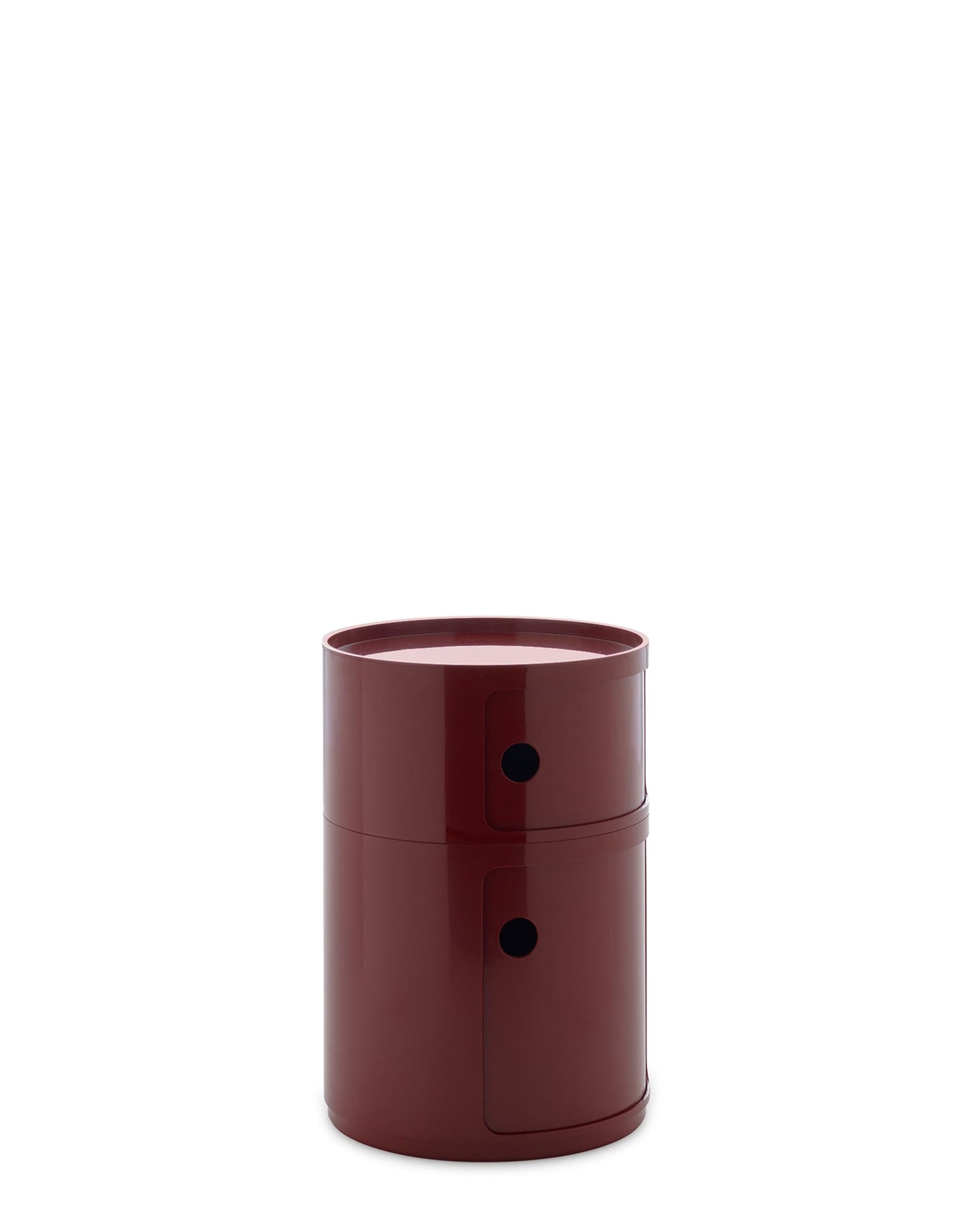 Componibili Big storage unit, 2 modules, burgundy